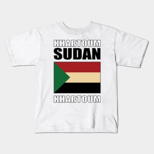 Flag of Sudan Kids T-Shirt